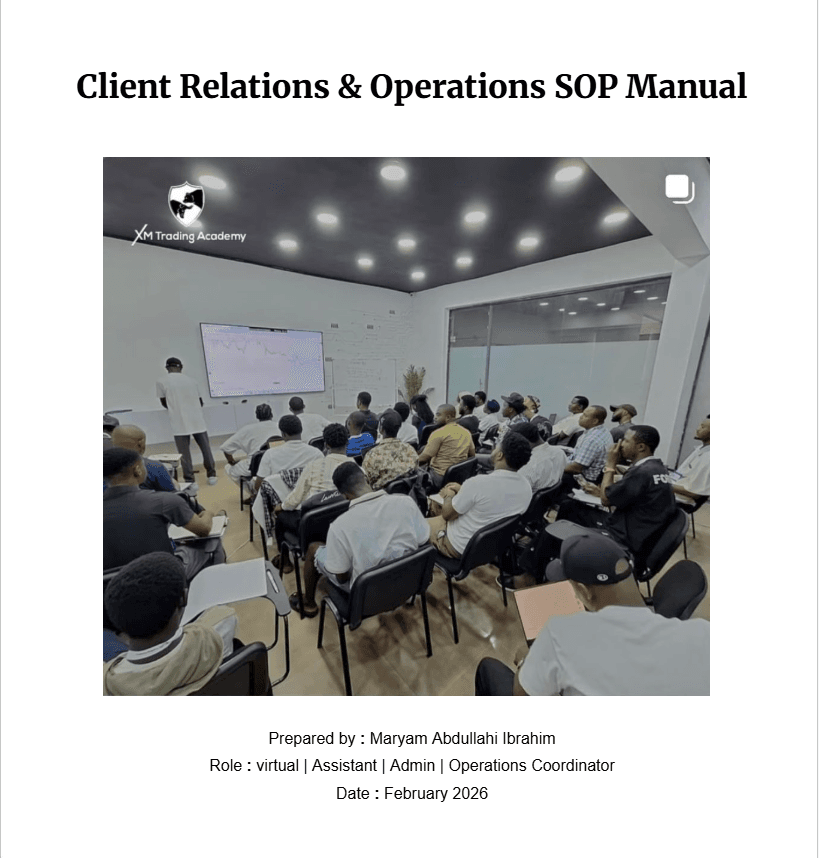 Client Onboarding SOP